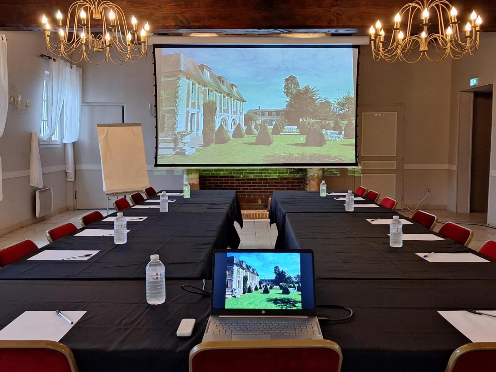 Domaine De L'Orangerie Du Chateau De Motteville Chambres D'Hotes ภายนอก รูปภาพ